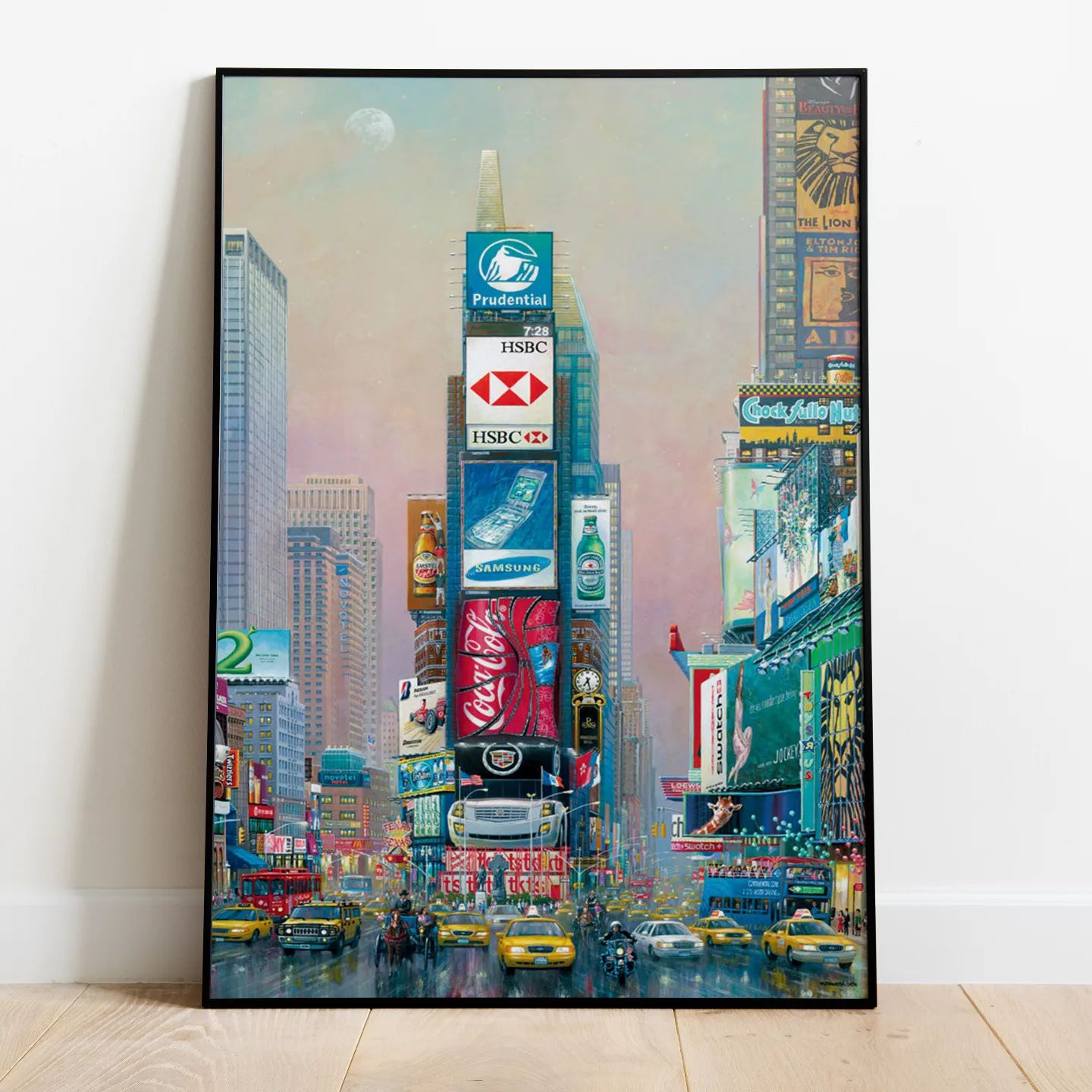 Alexander Chen Times Square Parade Art Print for Sale