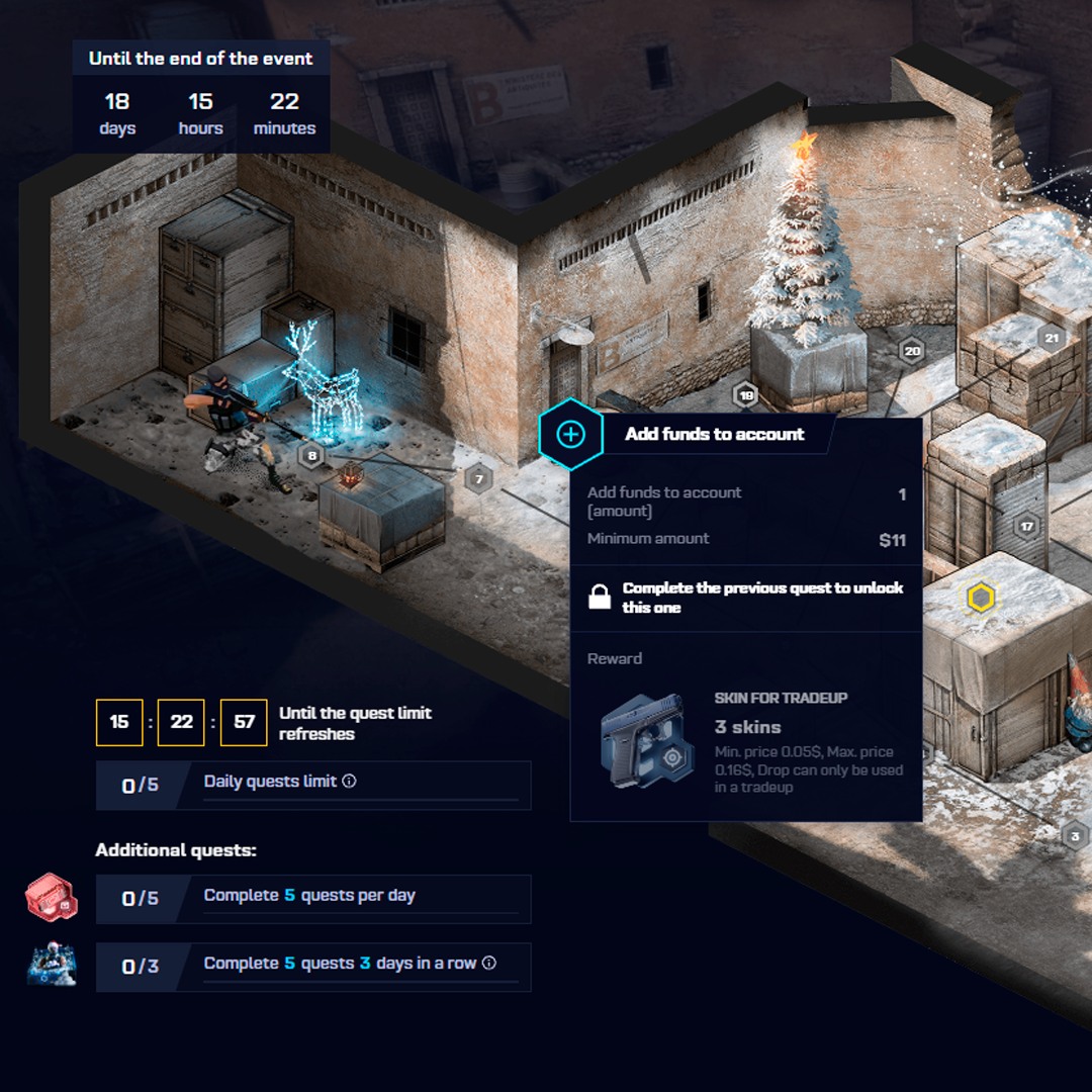 CSGO.net - 💎 MEET THE UPDATET OPERATION! The rewards have become more ...
