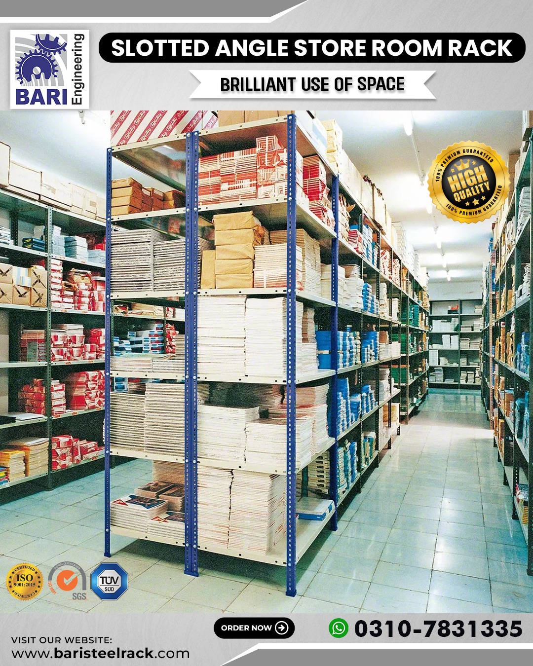 Racks - Slotted Angle Store Room Racks 🛠️ Slotted Angle Store Room Rack ...