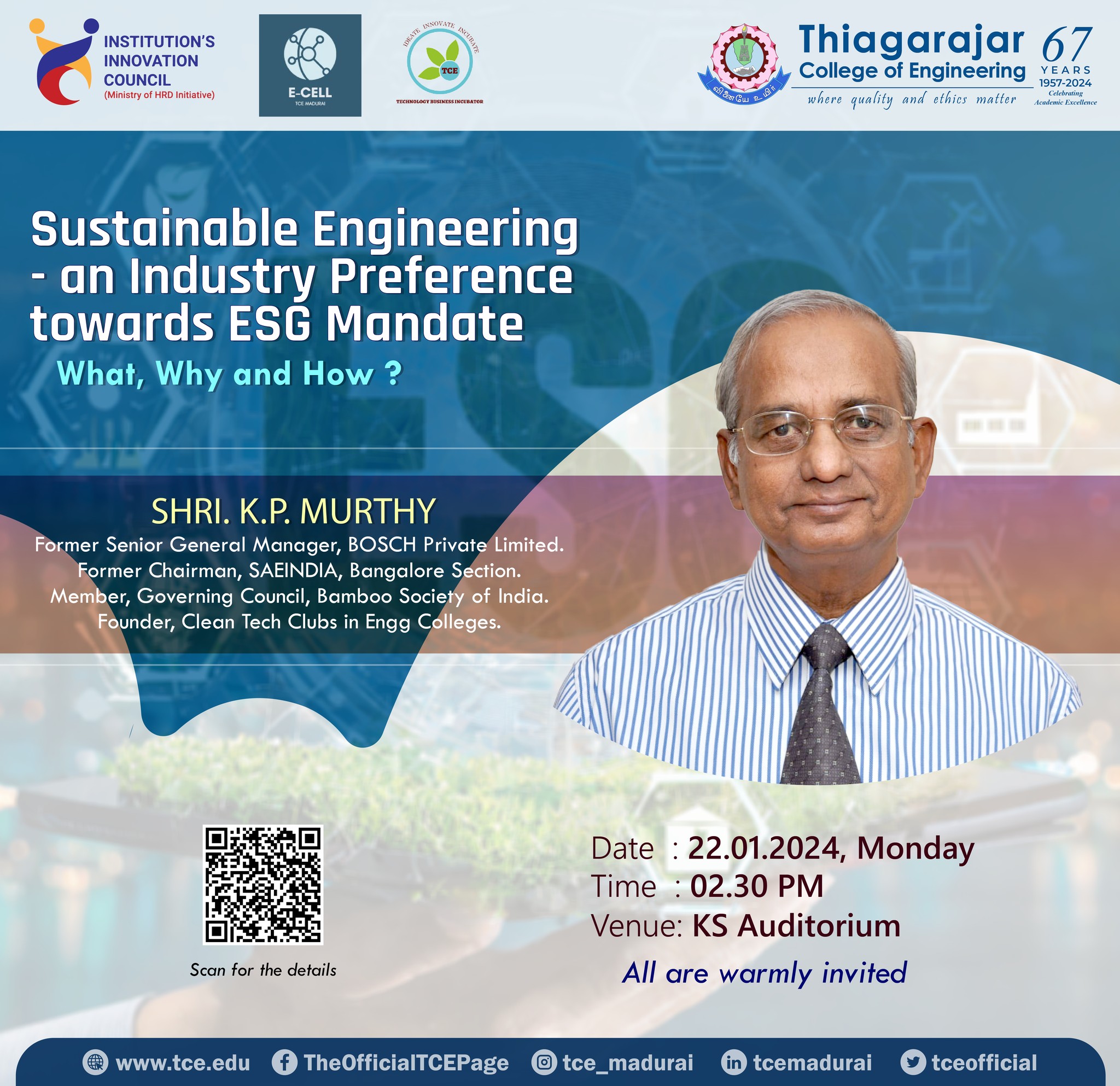 🌿 Join us for a... - Thiagarajar College of Engineering