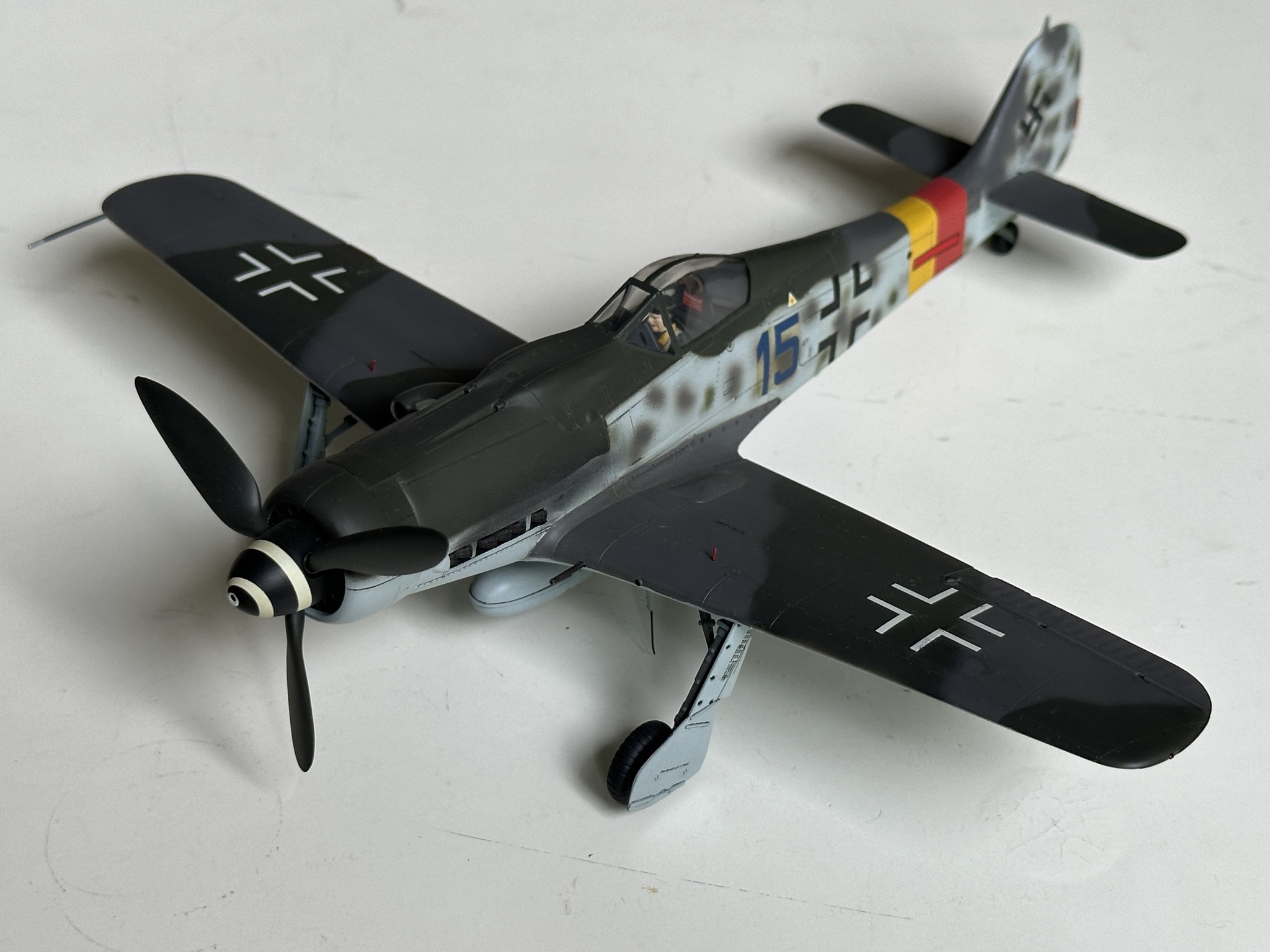 Trimaster 1/48th scale Fw-190D-9 model build