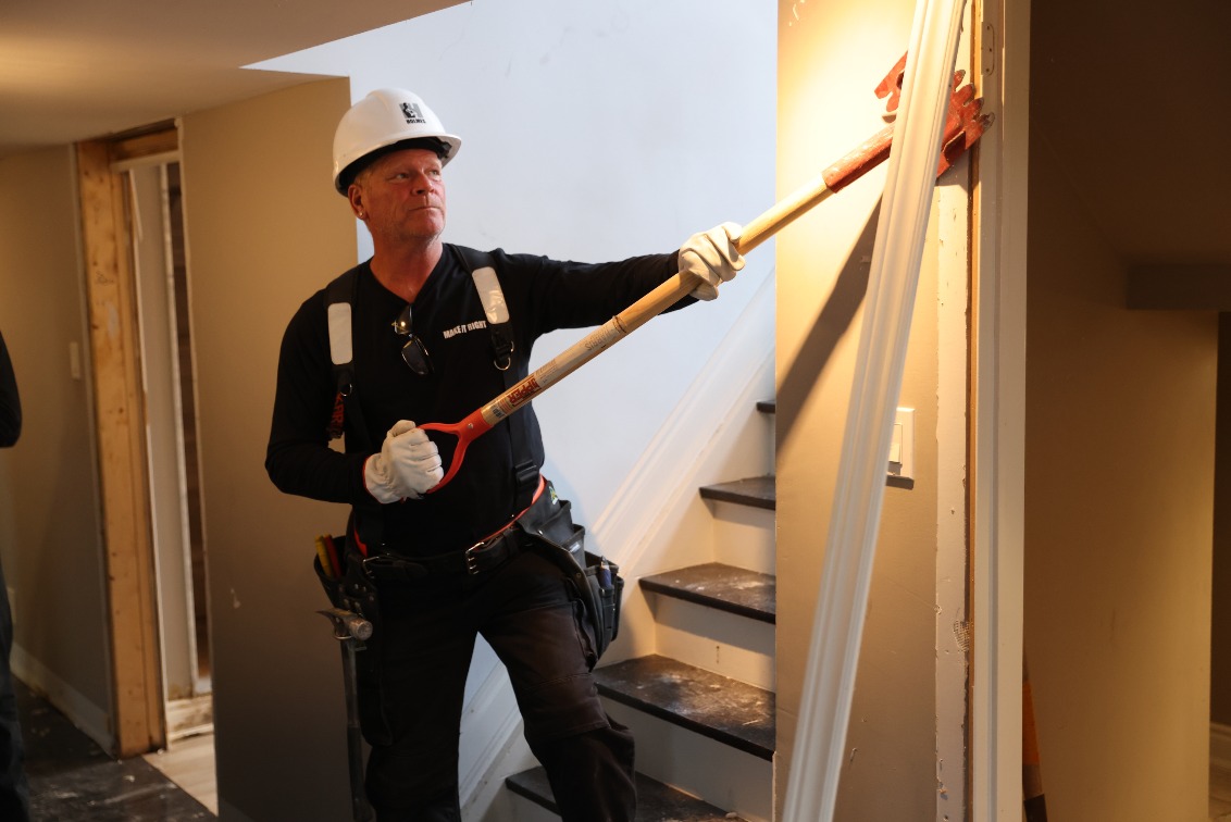Mike - Most of the renovations we do involve fixing something that's ...