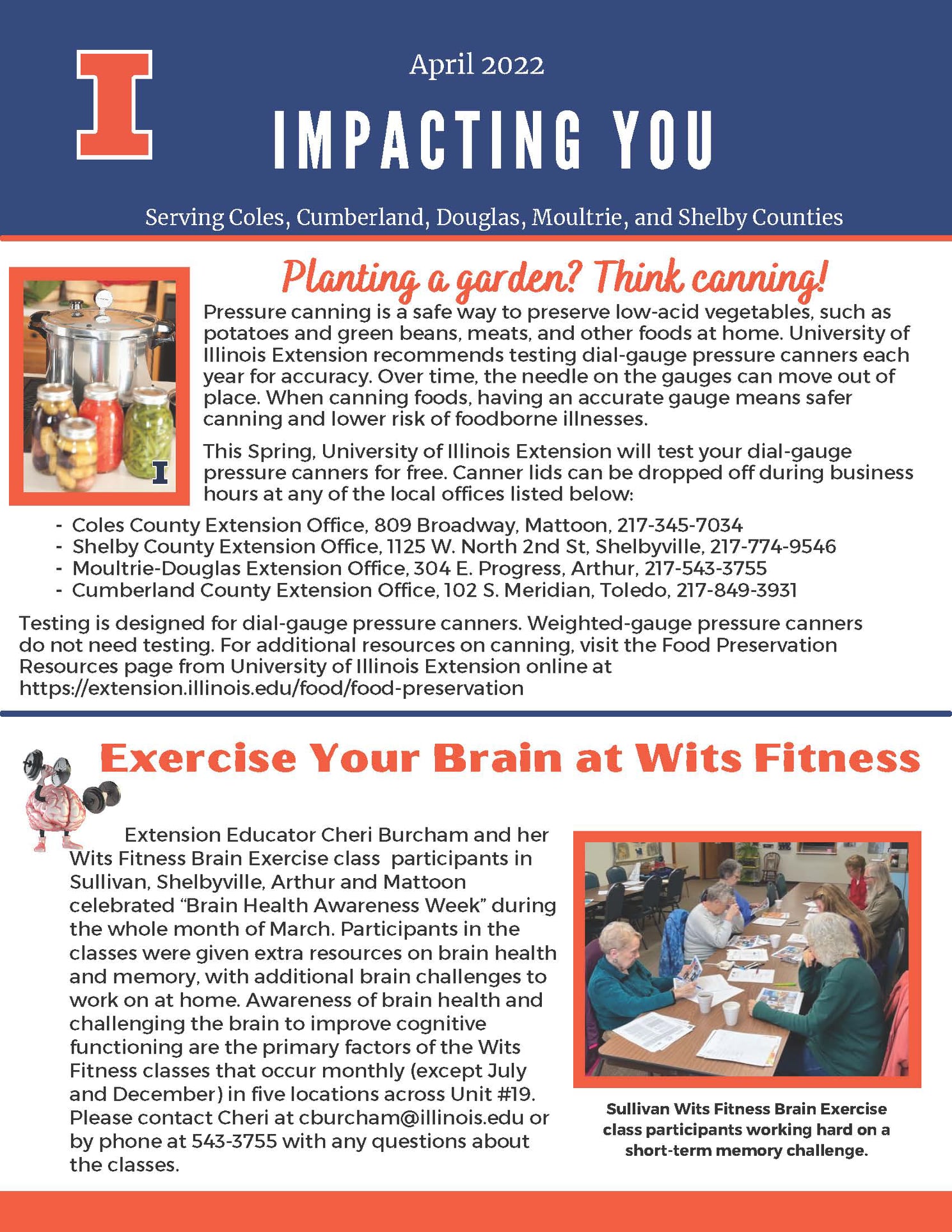 Our latest Unit newsletter 
