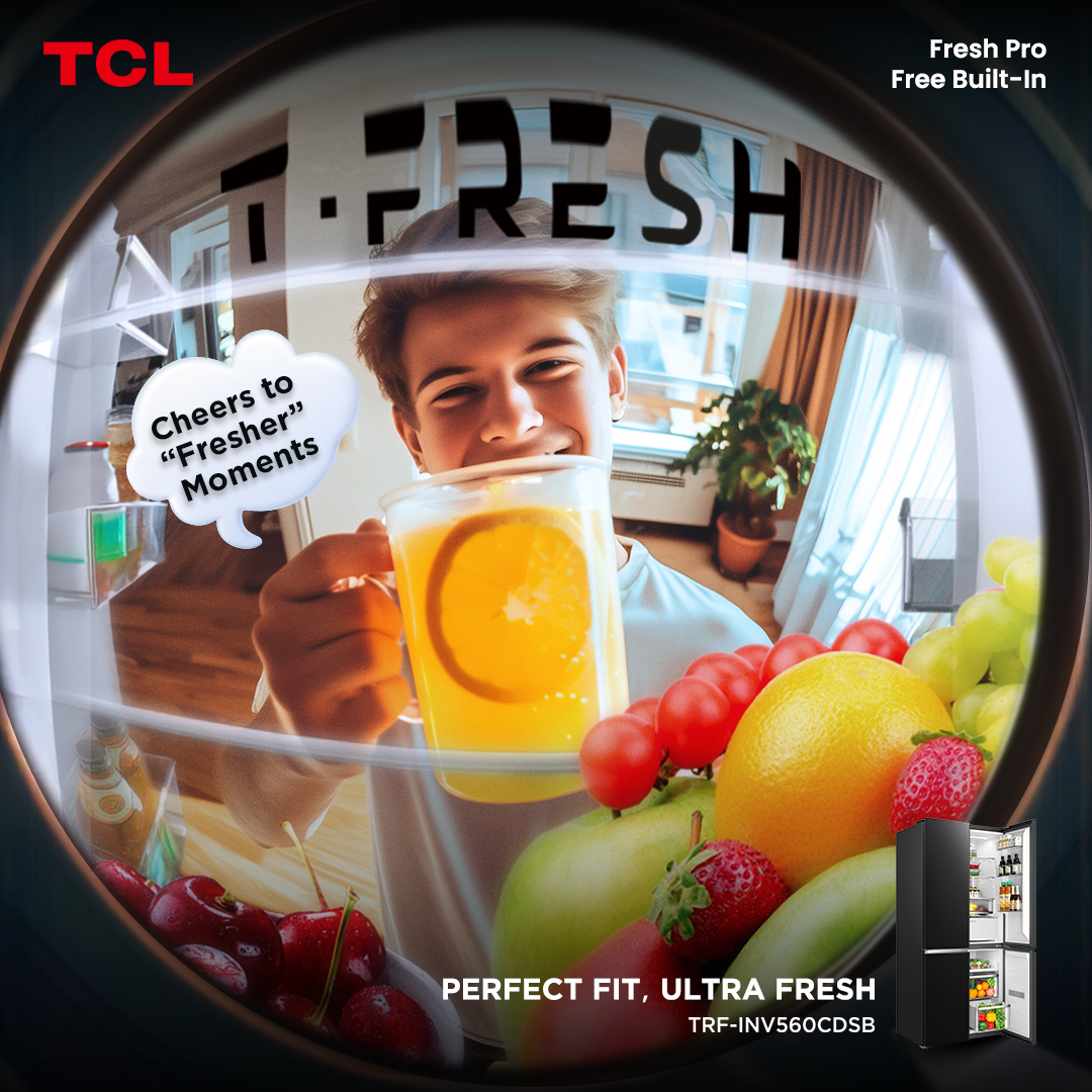 TCL - TCL’s T-Fresh Technology keeps your refrigerator’s air pure and ...