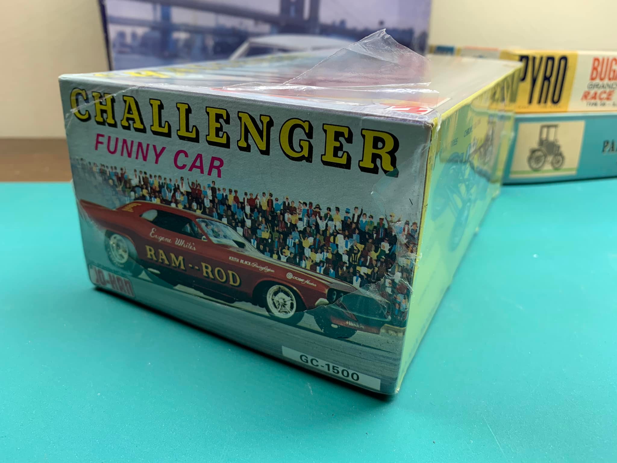 Is the Jo Han Mustang funny car model kit an original issue or a