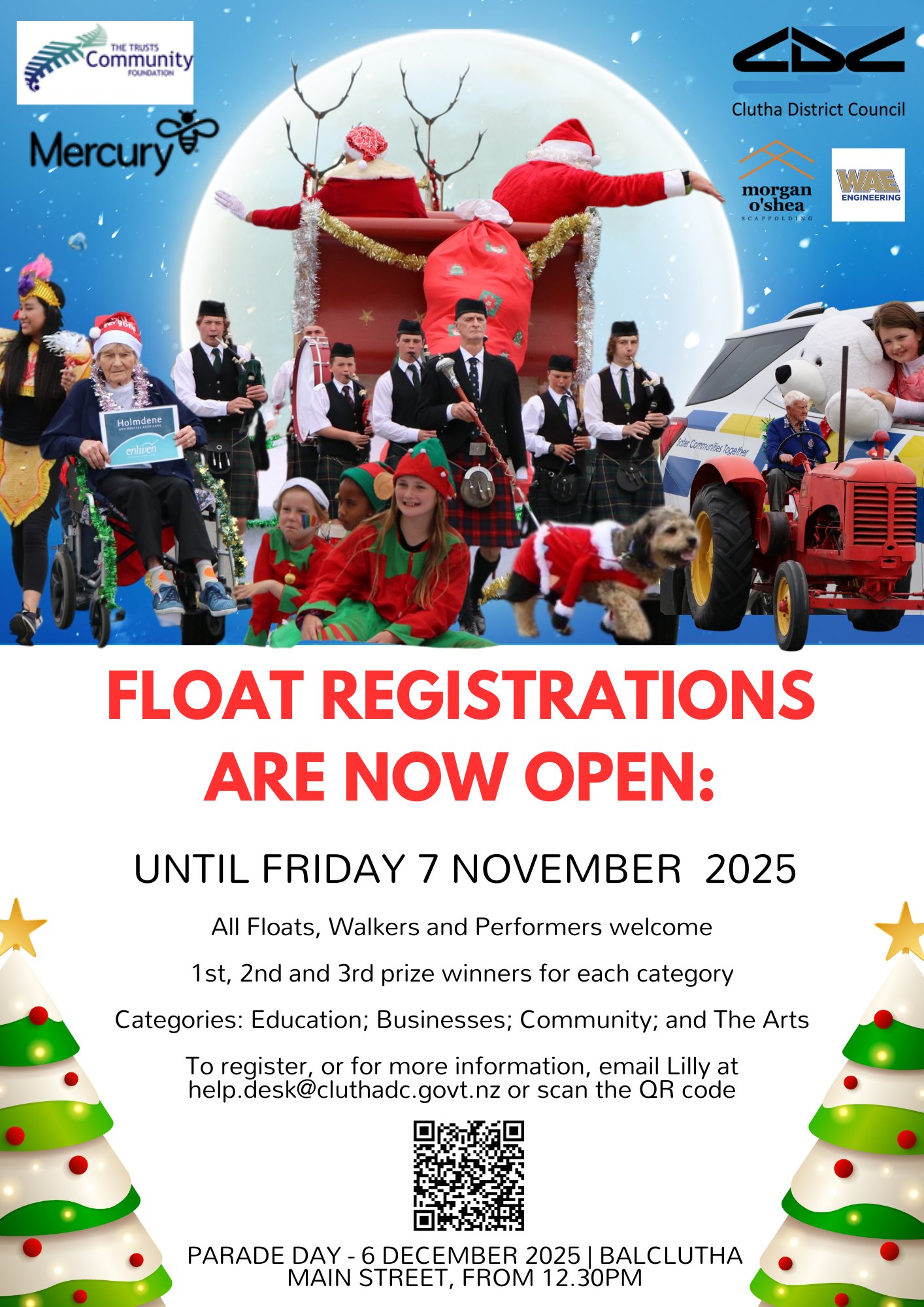 Clutha - We’re excited to announce that float entries for this year’s ...