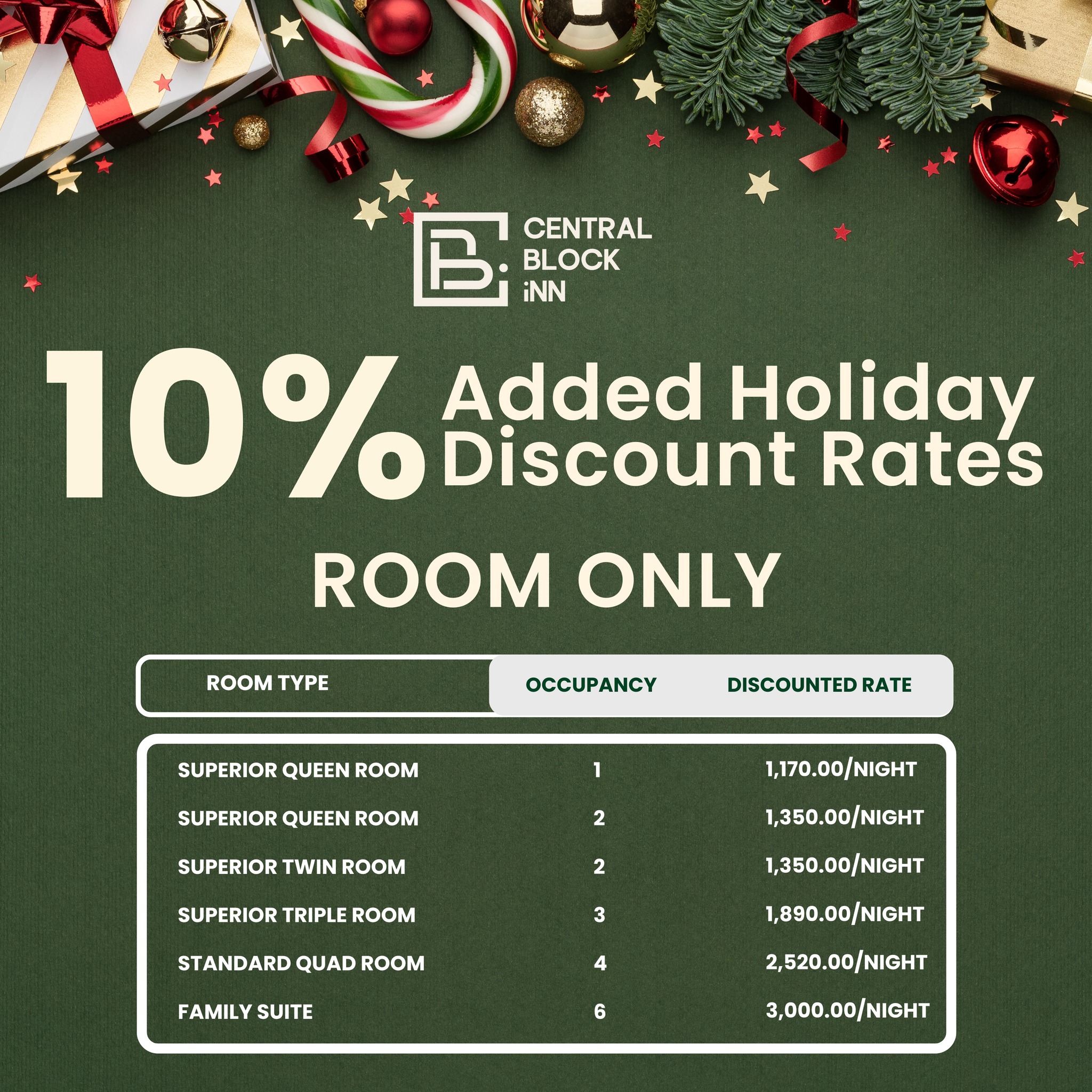 Central Block Inn - Bacolod | Bacolod CIty