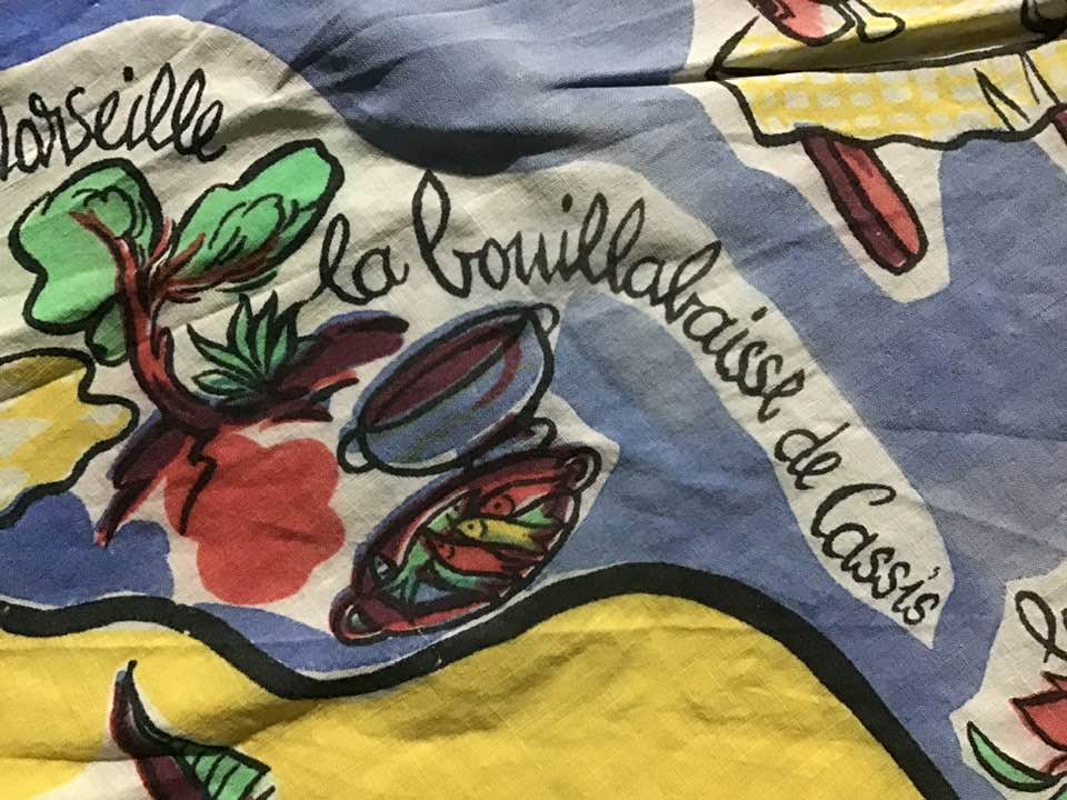 My mother bought this scarf in 1956 in the South of France