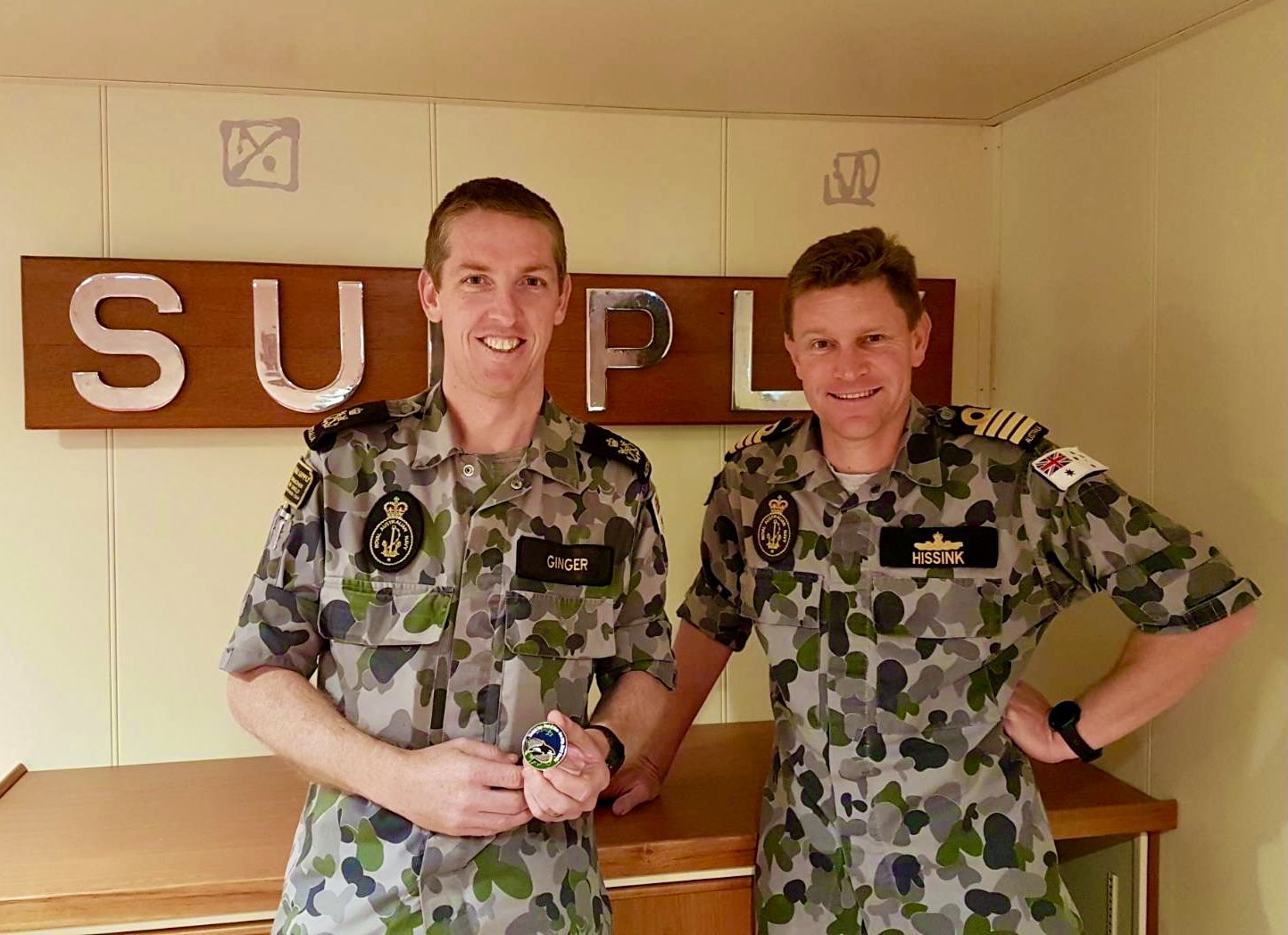 HMAS Supply II - Excellence and Service - No holding back...
