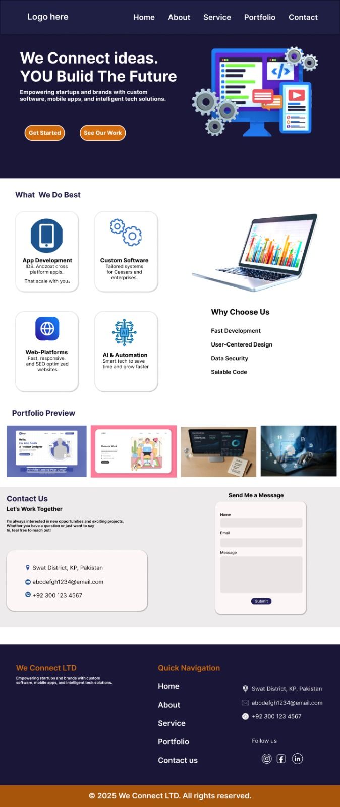 Mustafa - 🚀 UX/UI Web Layout Design | Figma Project 🎨 Crafted a clean ...