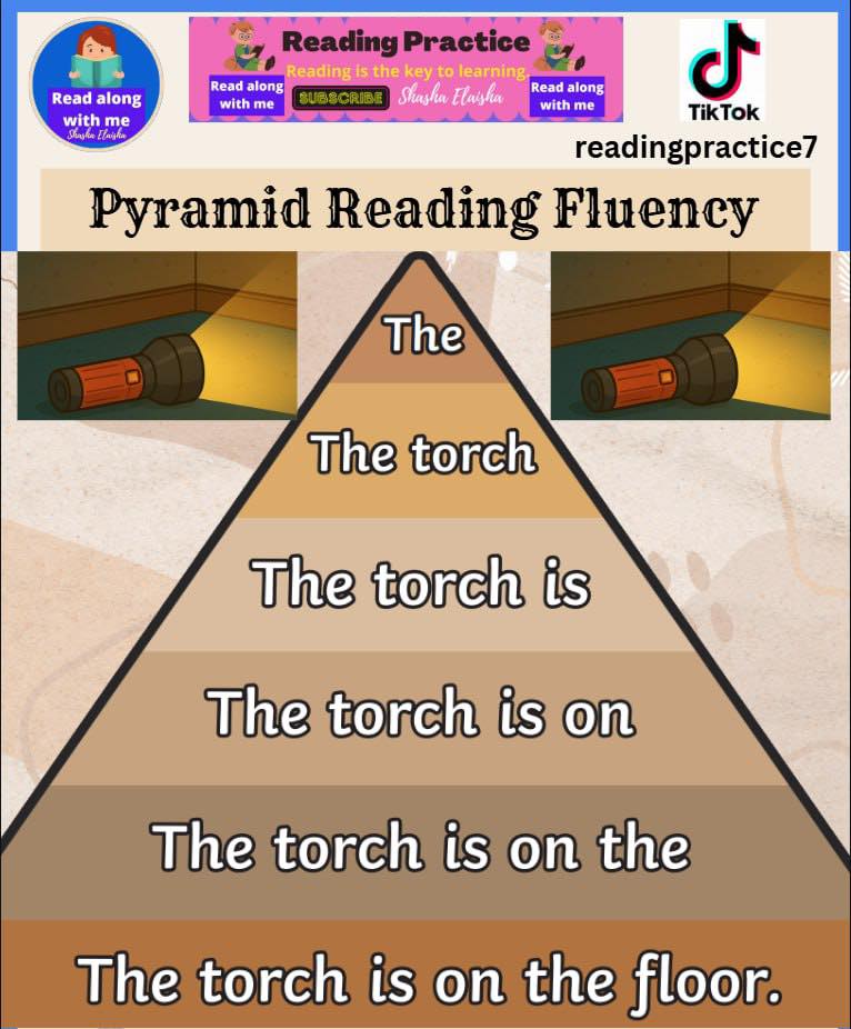 Reading - More FREE Pyramid Reading Fluency copies for reading practice ...
