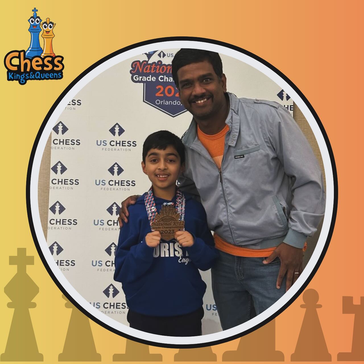 A round of applause for... - Kings and Queens Chess Academy