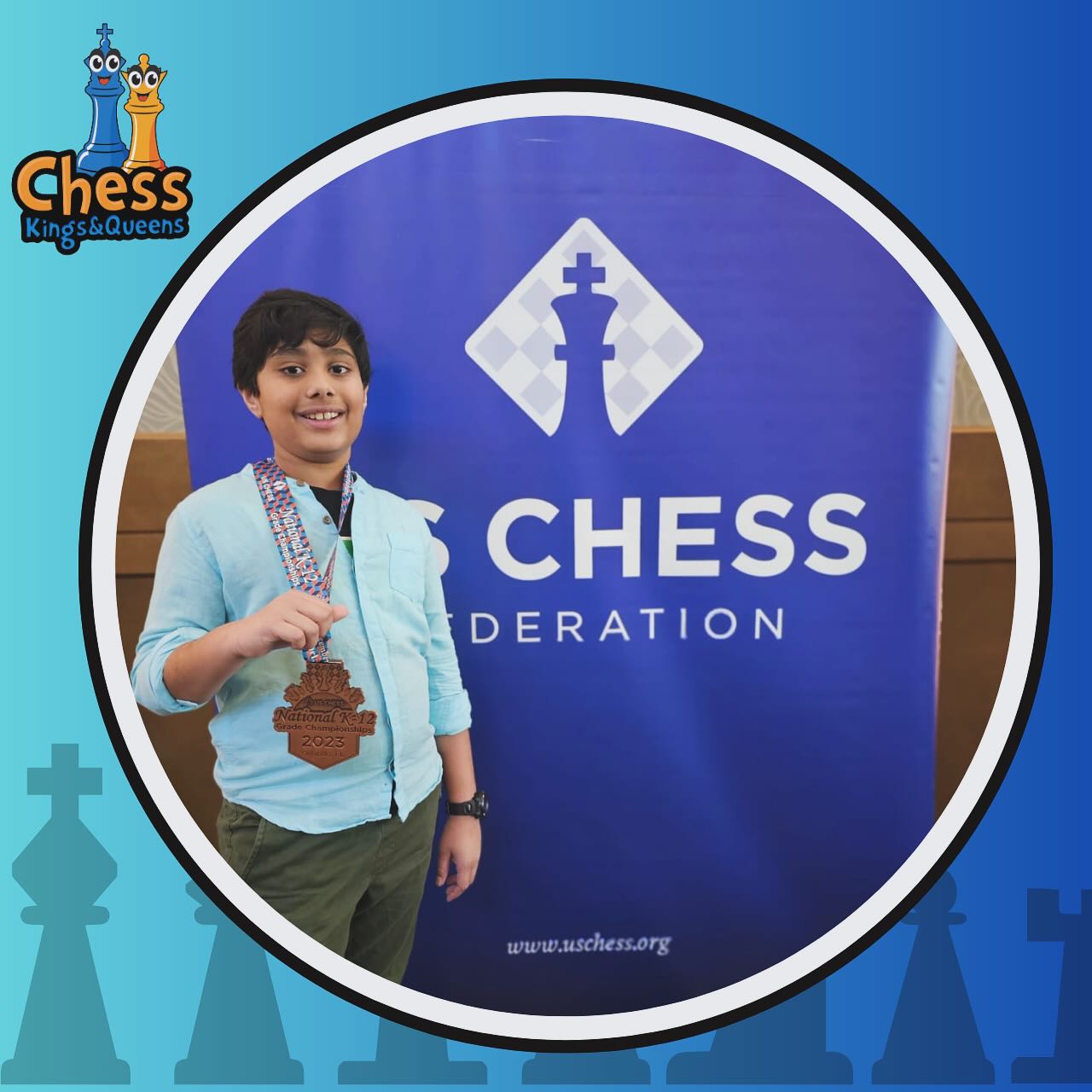 A round of applause for... - Kings and Queens Chess Academy