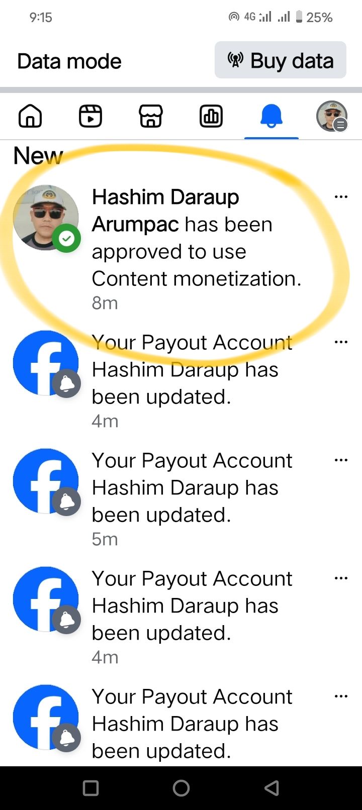 Hashim - monetozation naba tayo or wala pa, | Facebook
