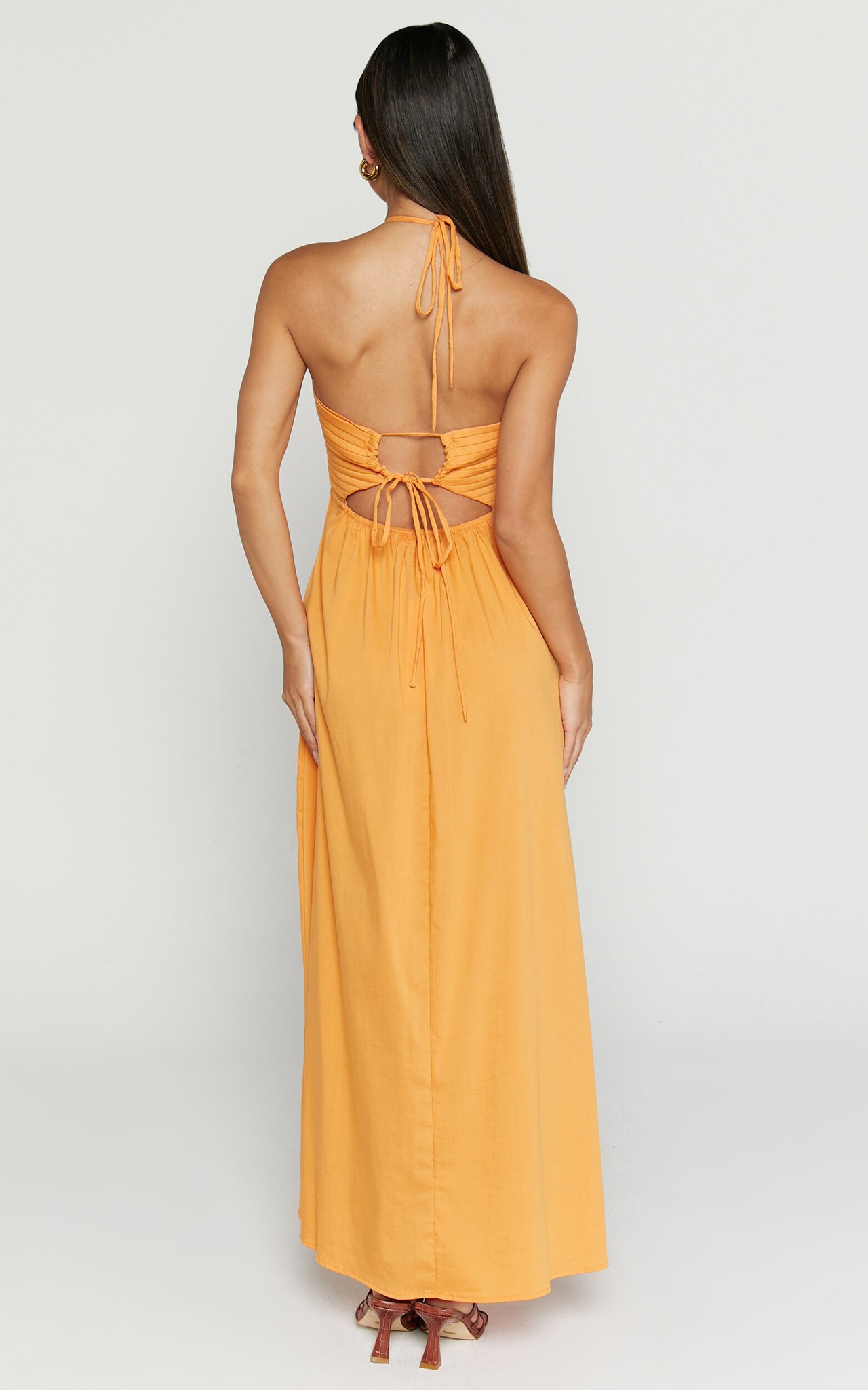 open lace back dress Meghan Sequin Fitted Gown  GALINA COUTURE