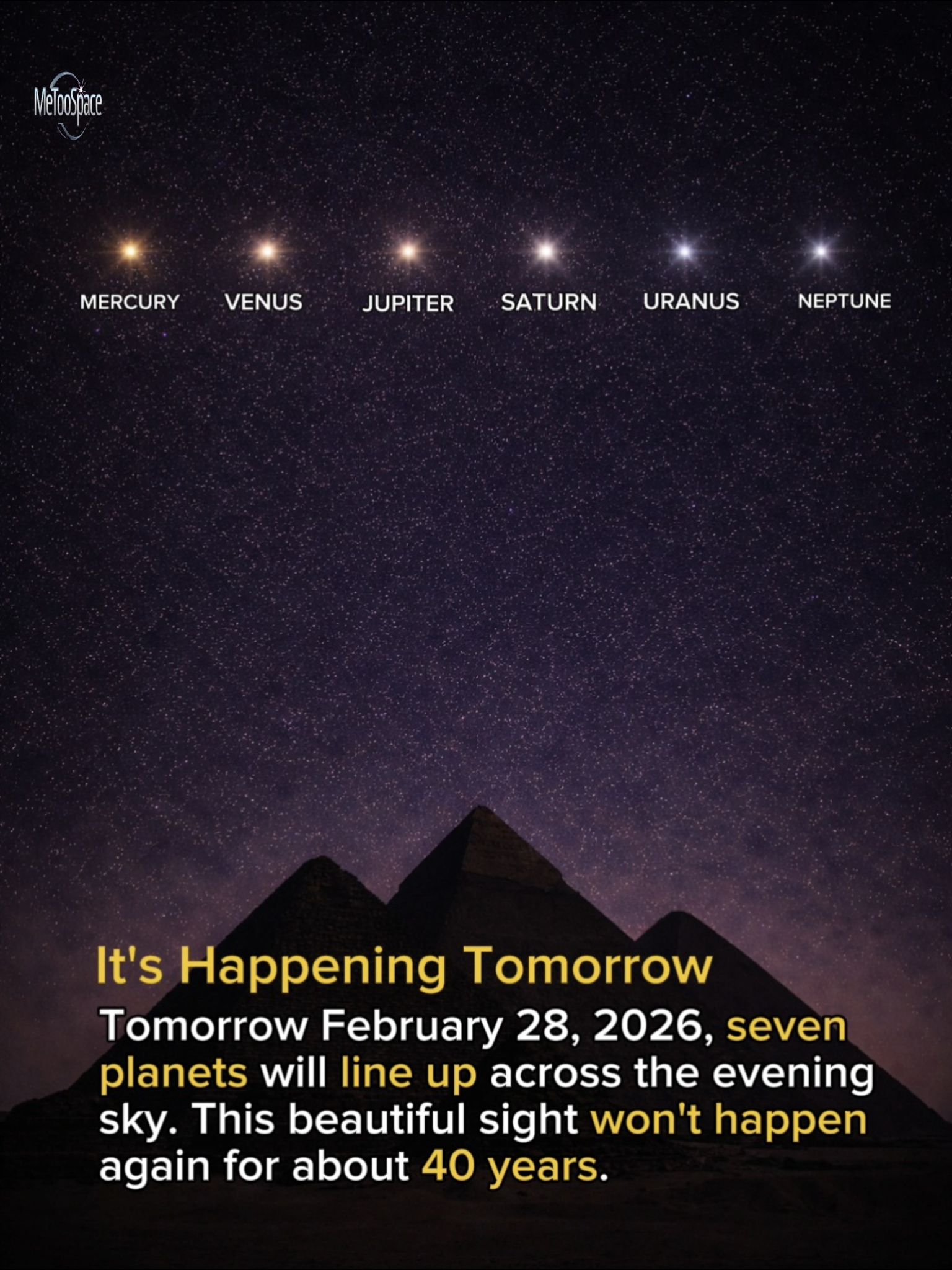 MeToo - Don't Miss Tomorrow On February 28, 2026, a rare... | Facebook