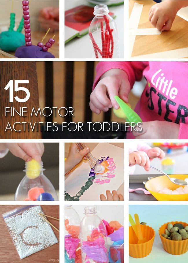 Happy Hooligans - 15 FINE MOTOR ACTIVITIES FOR TODDLERS: Fun activities ... - Toddlers Strengthening Fine Motor Control
