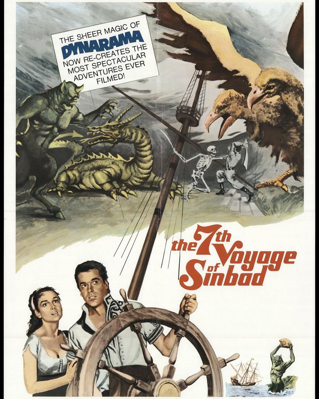 The Ray - 'The 7th Voyage of Sinbad' was released on this day, 65 years ...