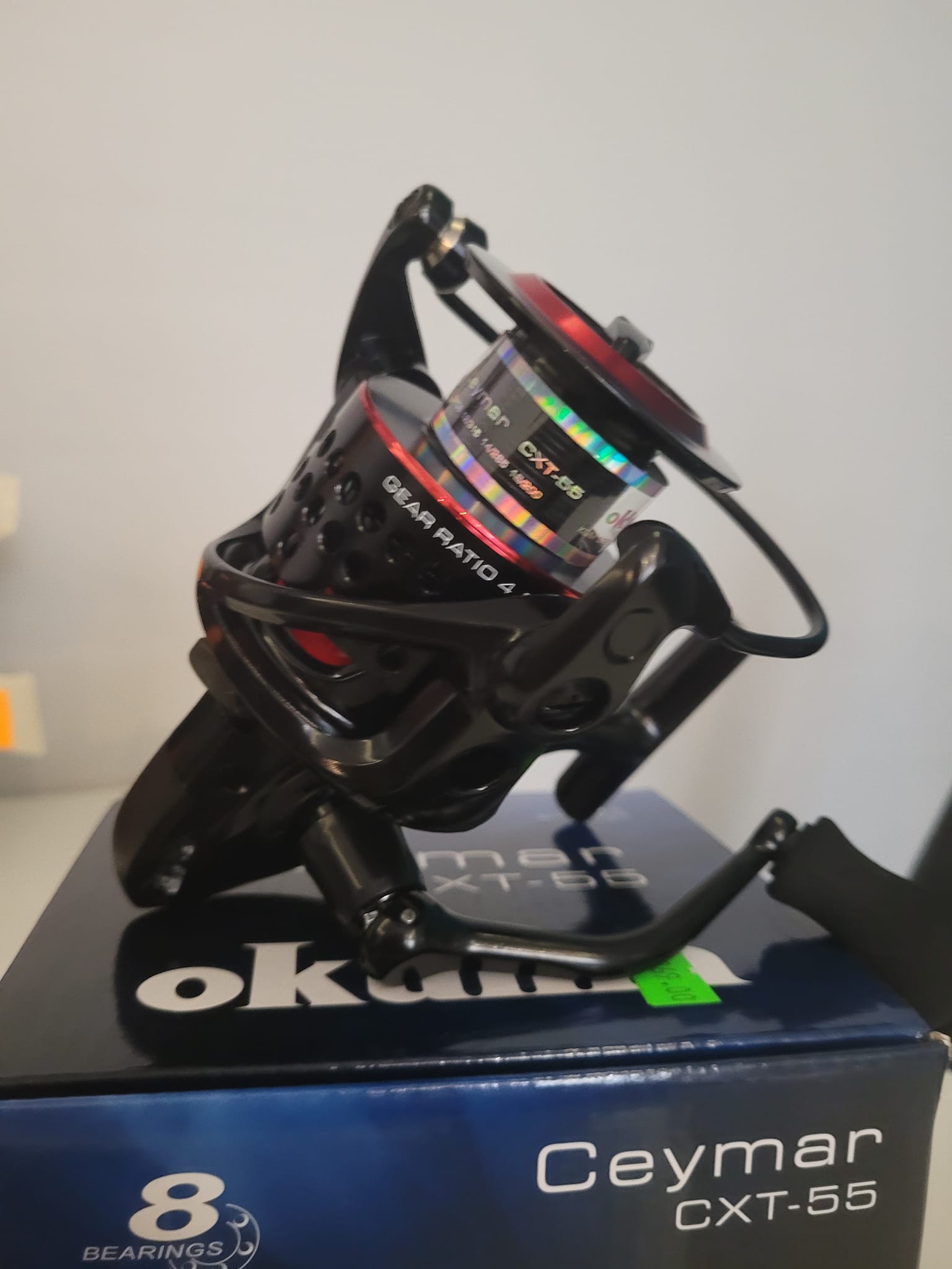 okuma ceymar 55 cena C-55 / C-65  probaitandtackle Its oversized drive gear and Gearing Stabilisation Design provide powerful and reliable performance Okuma Ceymar Spinning Reel