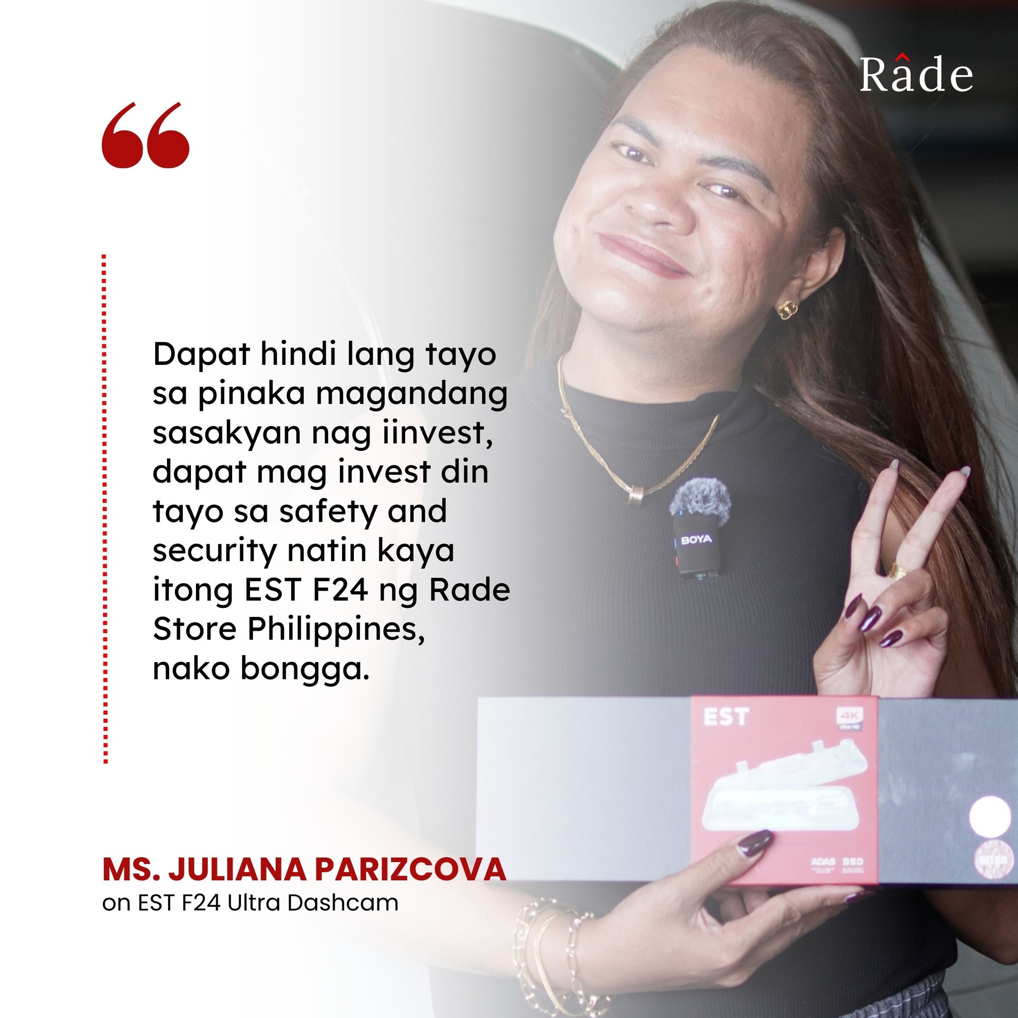 Rade - Ms. Juliana Parizcova's #ESTperience 🚗 