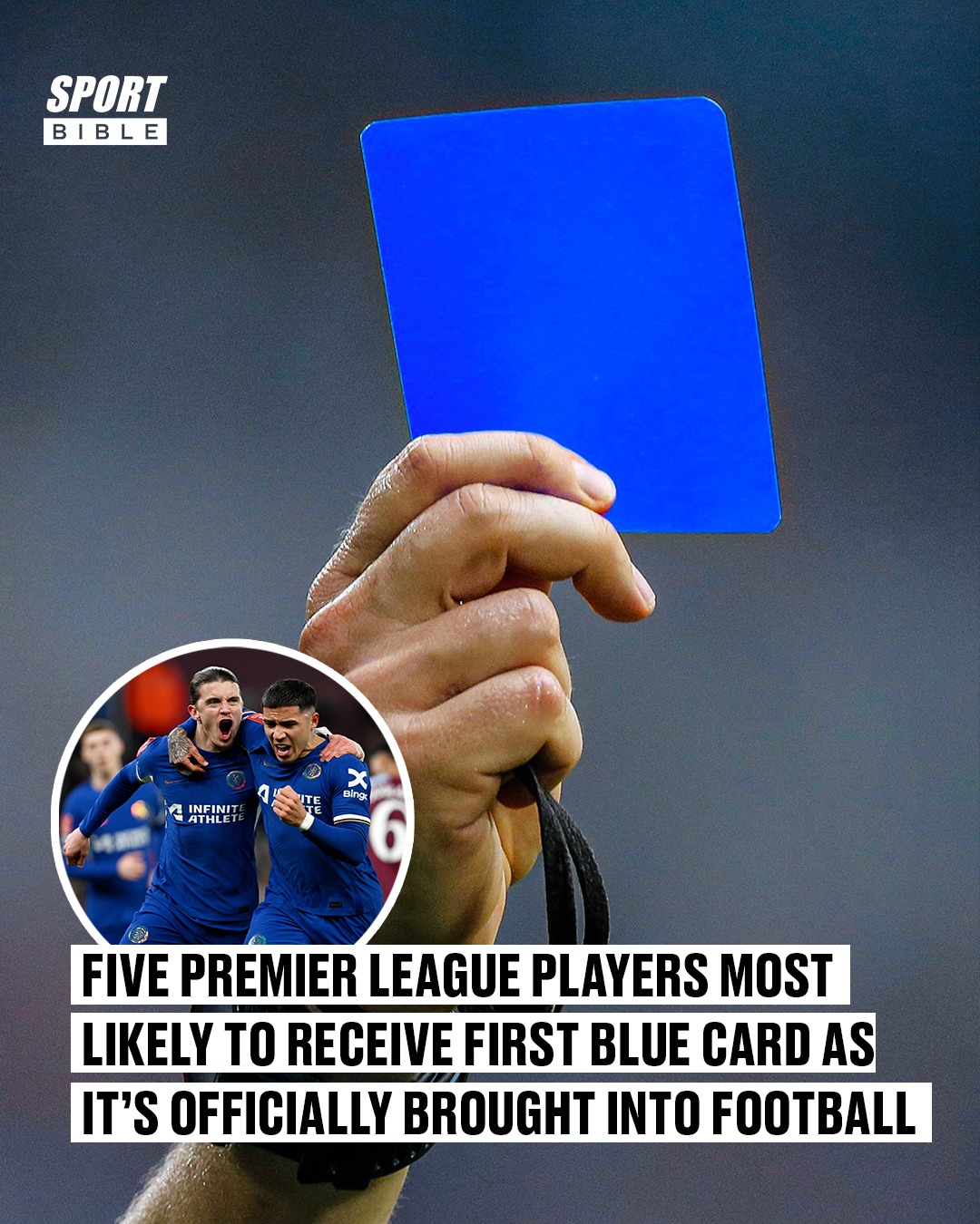 SPORTbible - 🚨 THE BLUE CARD HAS ARRIVED 🚨 A new blue... | Facebook