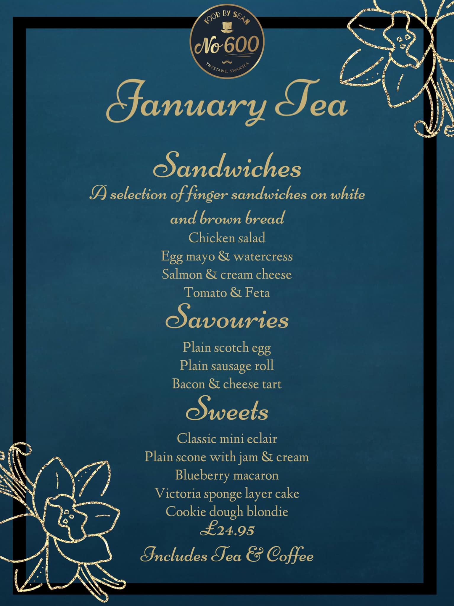 Our beautiful January Afternoon Tea... - Food By Sean No600