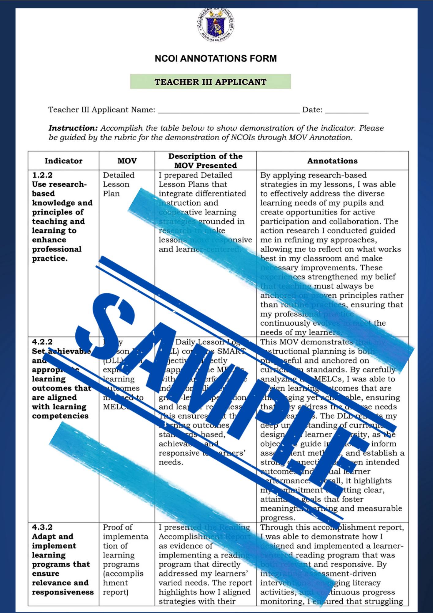 𝐍𝐂𝐎𝐈 𝐏𝐑𝐎𝐌𝐎𝐓𝐈𝐎𝐍 𝐑𝐄𝐂𝐋𝐀𝐒𝐒𝐈𝐅𝐈𝐂𝐀𝐓𝐈𝐎𝐍 𝐅𝐎𝐑... - Jeanius Teachers | Facebook