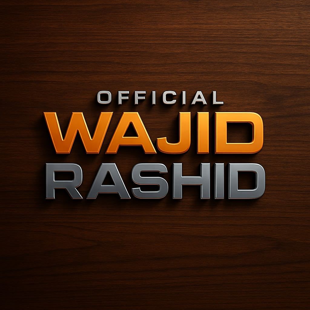 Offical Wajid Rashid