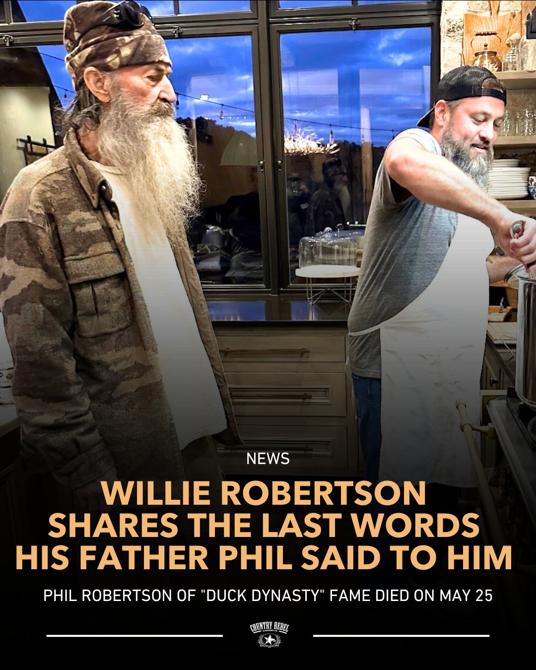 In 2020, Phil Robertson found out that he had fathered a daughter he never  knew about. They've spent the last five years making up for lost time.  Following his death on Sunday,