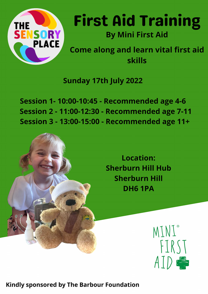 Free 1st Aid training for... - The Sensory Place OPEN PAGE