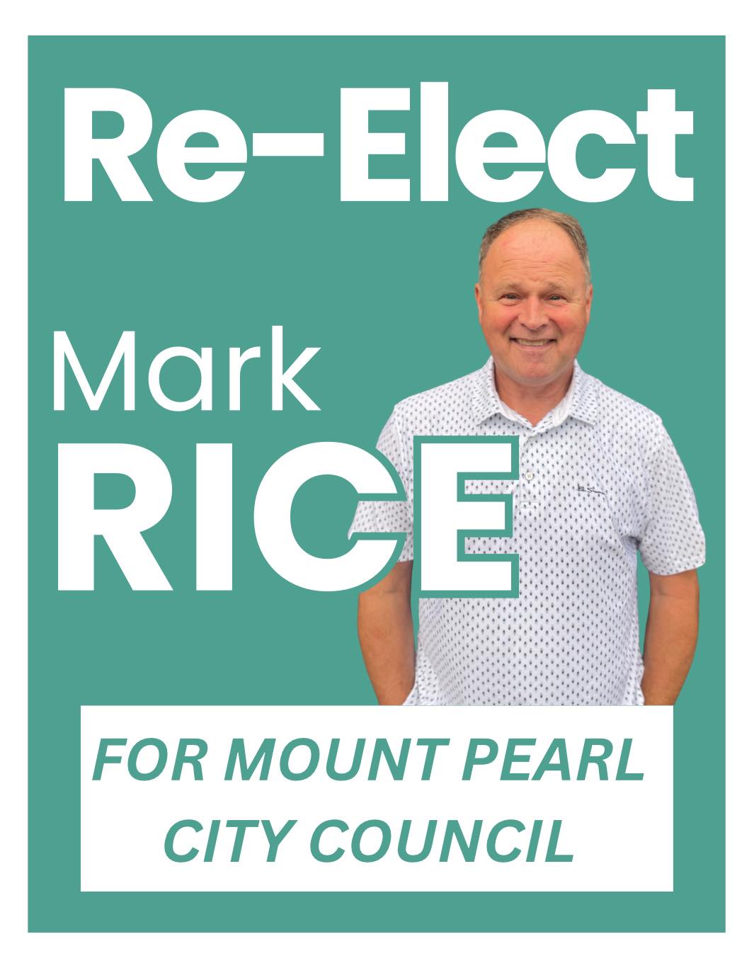 Mark Rice Mount Pearl City Councillor