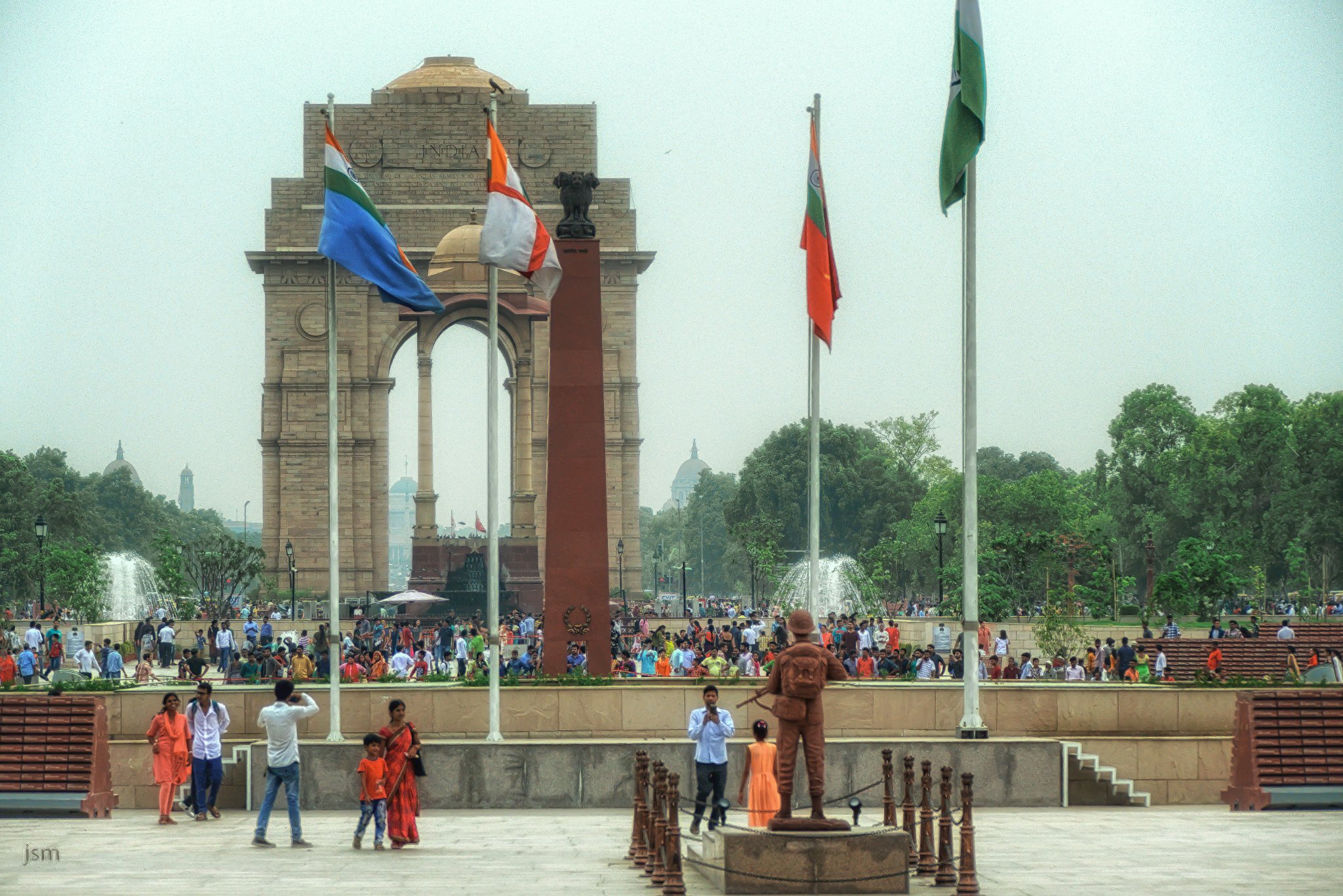 From the series: cities of the world. New Delhi, India. Leica 114 