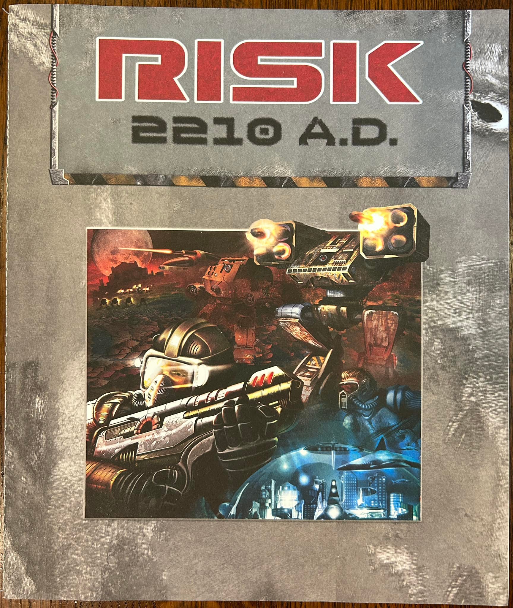 Cartes Territoire Eau Pour Risk 2210 A.D. - Jeu De Société - Occasion - Complément De Jeu