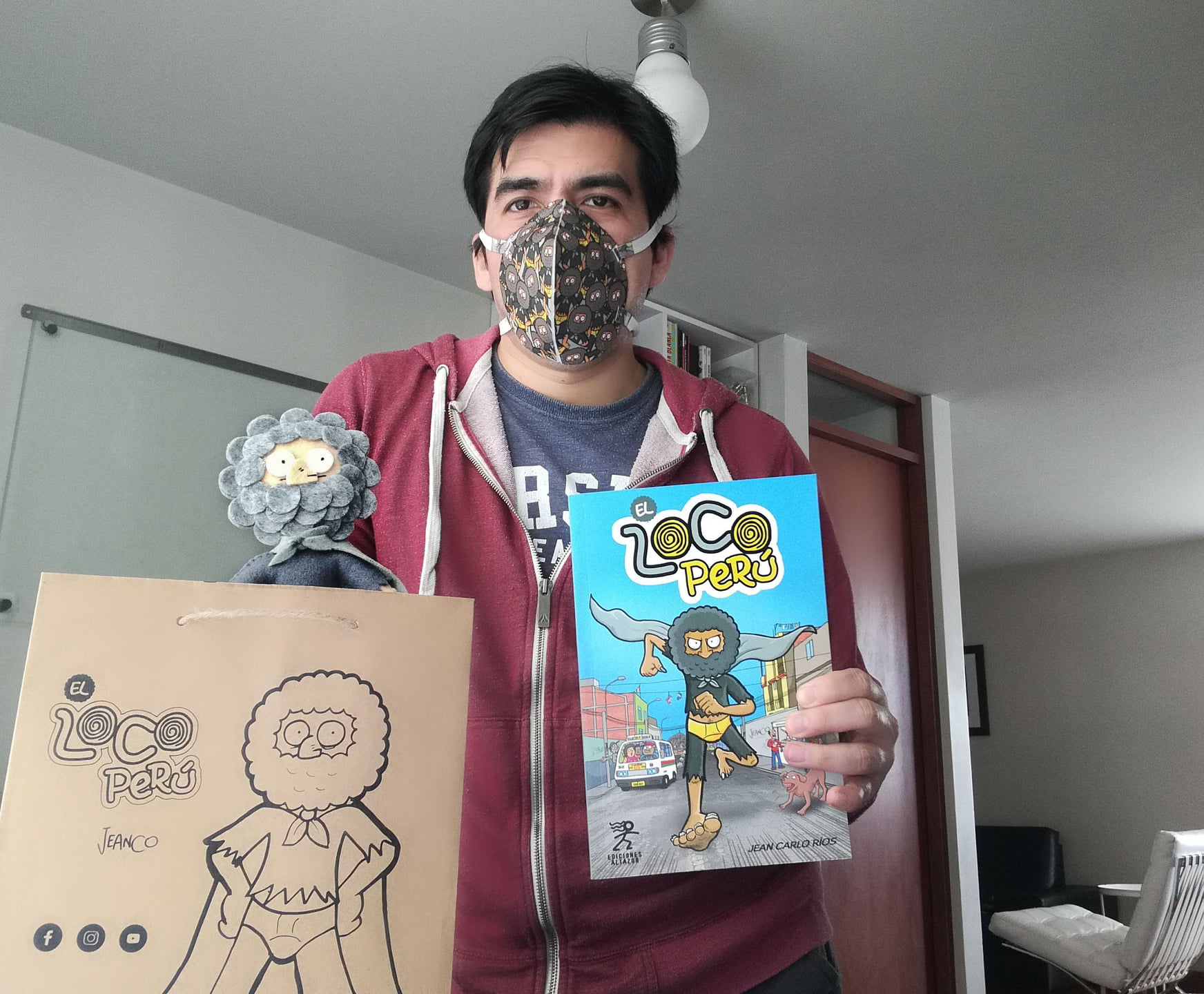El Loco Perú - Se va otro loco muñeco más libro con...