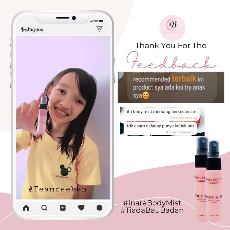 REAL TESTIMONI‼️ Inara Body Mist... - Inara Beauty Official