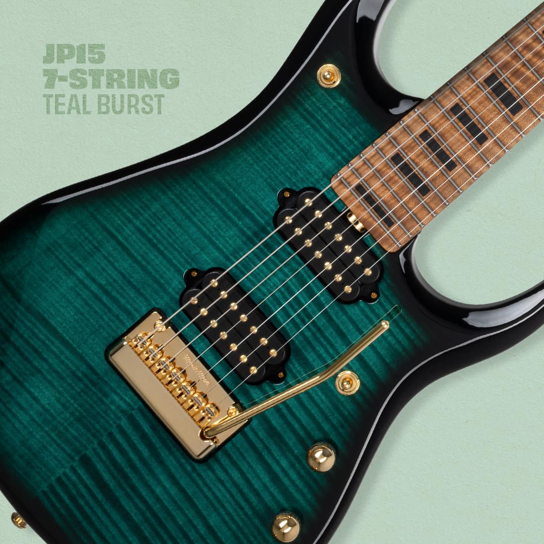 The JP15 features a lightweight African mahogany body. Featured