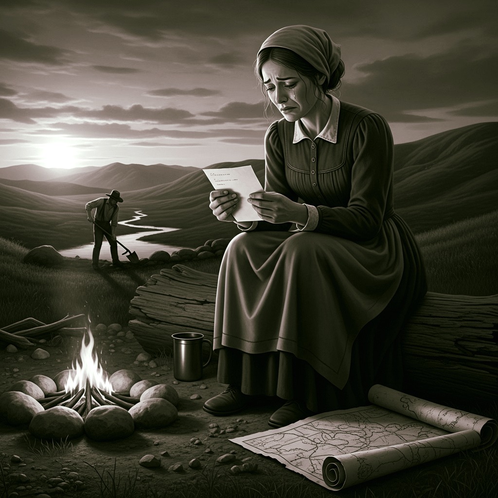 Old - The Tearful Farewell of the California Gold Rush Families In 1848 ...