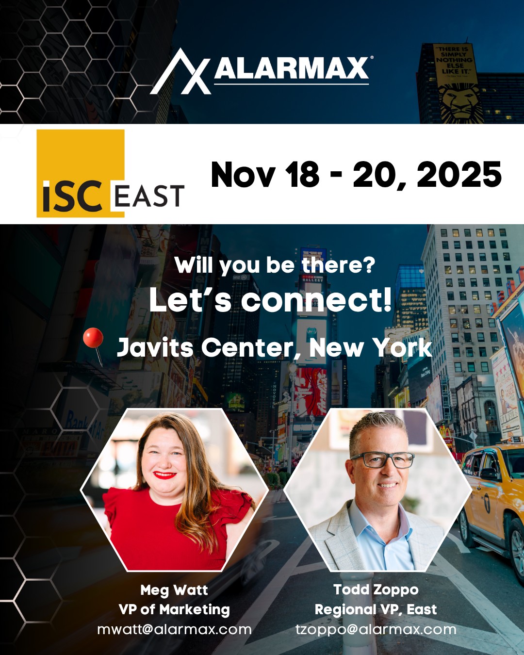 AlarMax - AlarMax is headed to ISC Security Events 2025 in New York ...