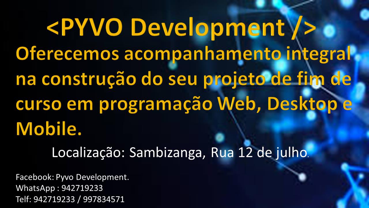 PYVO development | Luanda