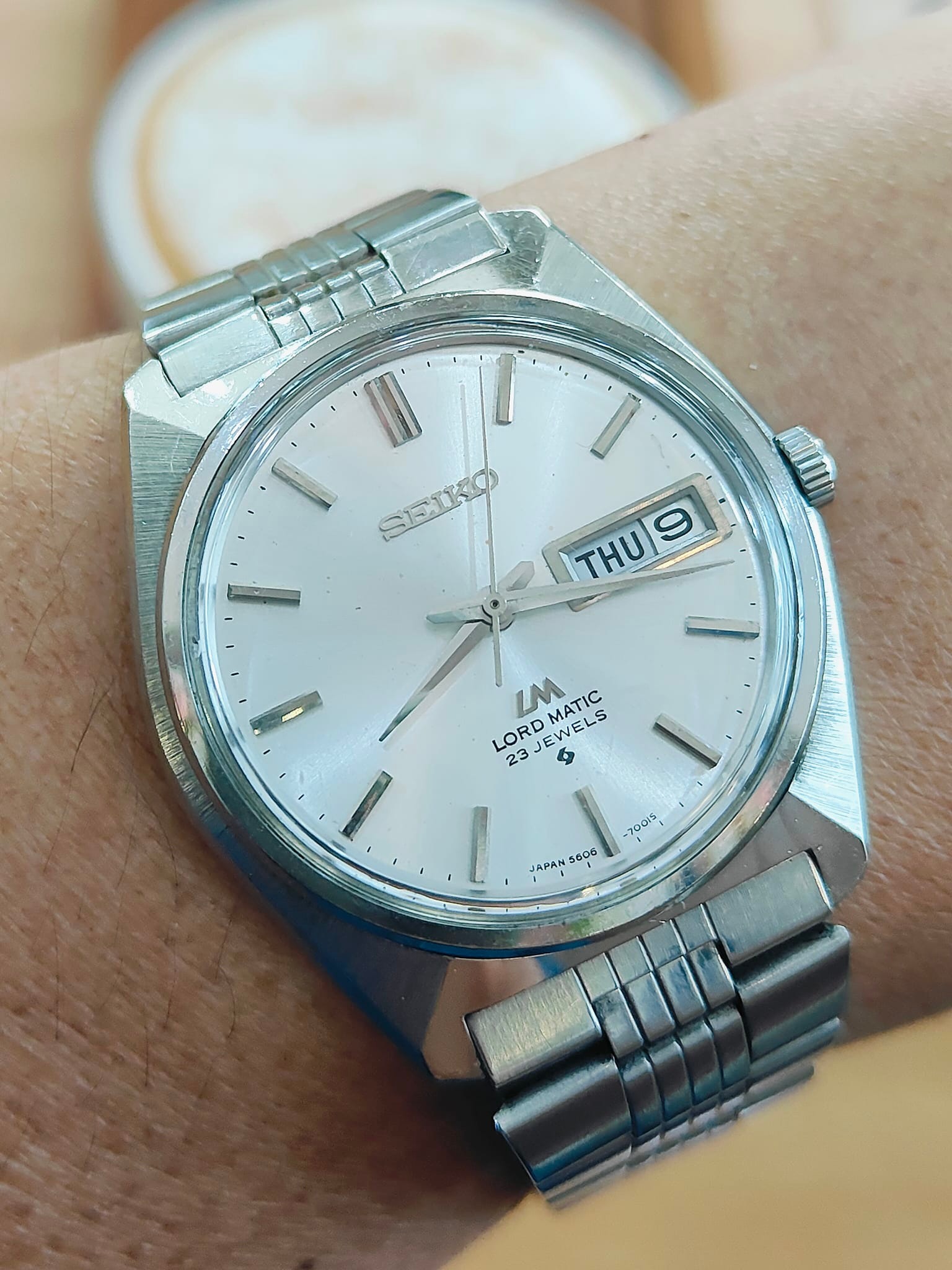 SEIKO LORD MATIC 5606 – 7000 KANJI DIAL 1968