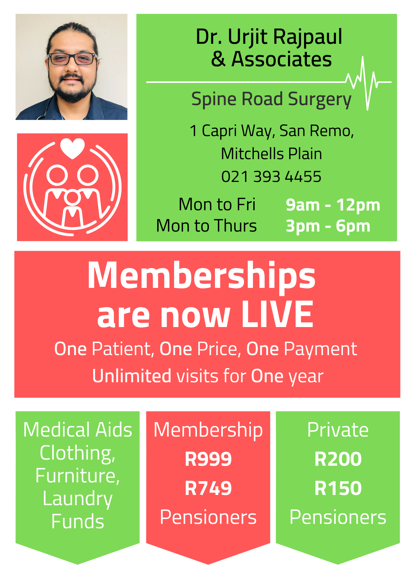 Dr Urjit Rajpaul | Cape Town