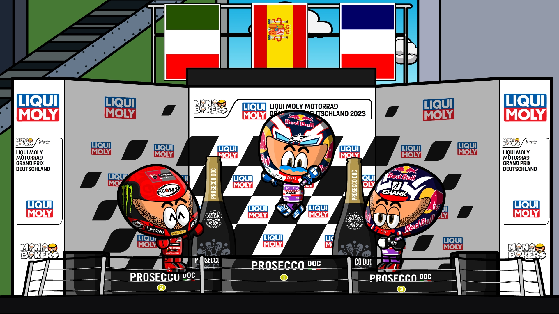 MiniBikers - The Motogp animated series | Barcelona