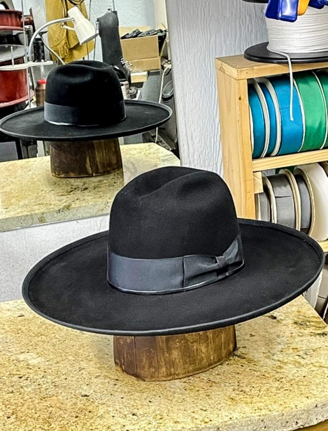 I graciously wear a Legendary Bass Reeves Lawman Cowboy Hat. It is a ...