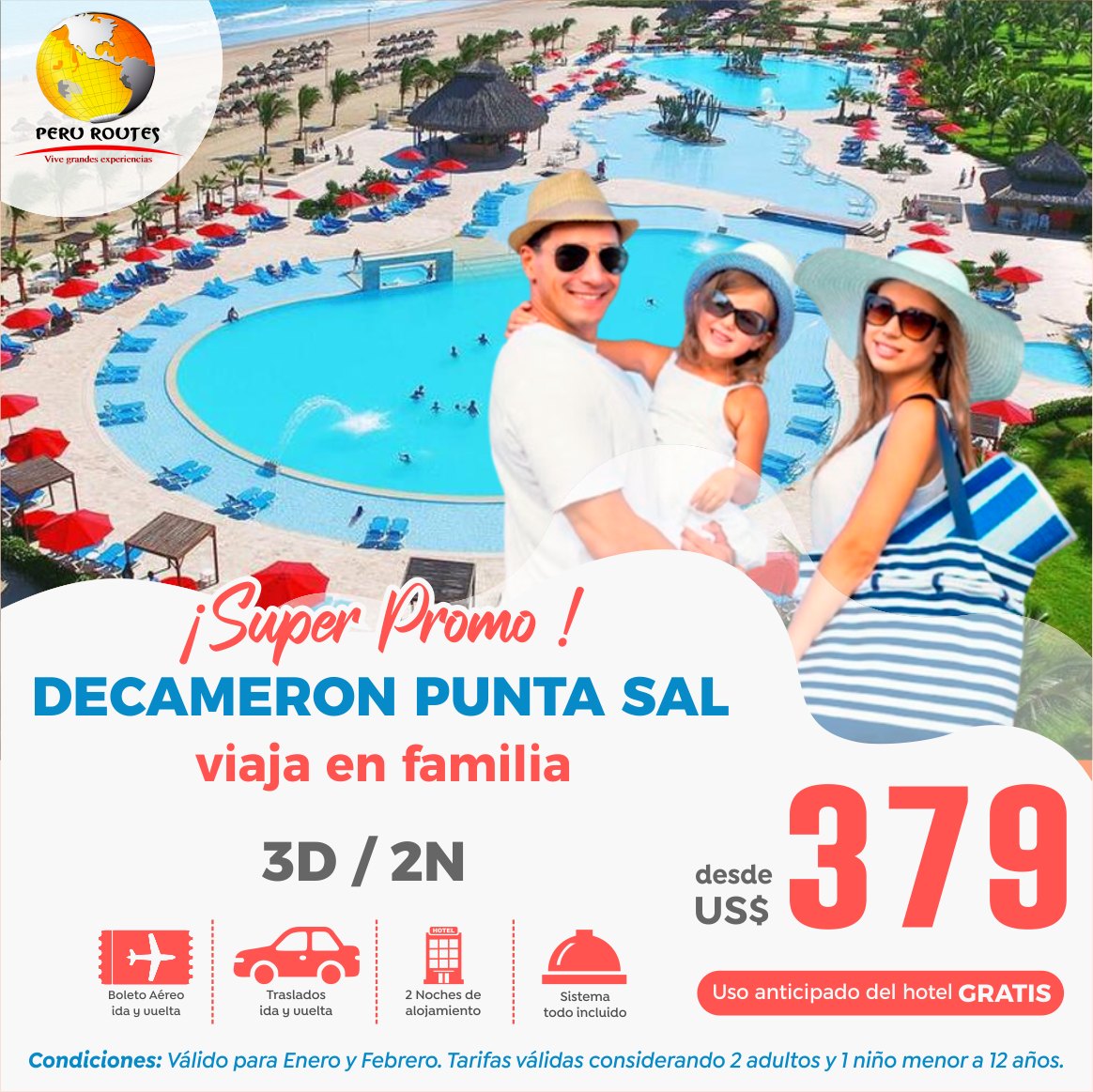 🌟 ¡Descubre la magia de Punta Sal con... - Peru Routes Travel
