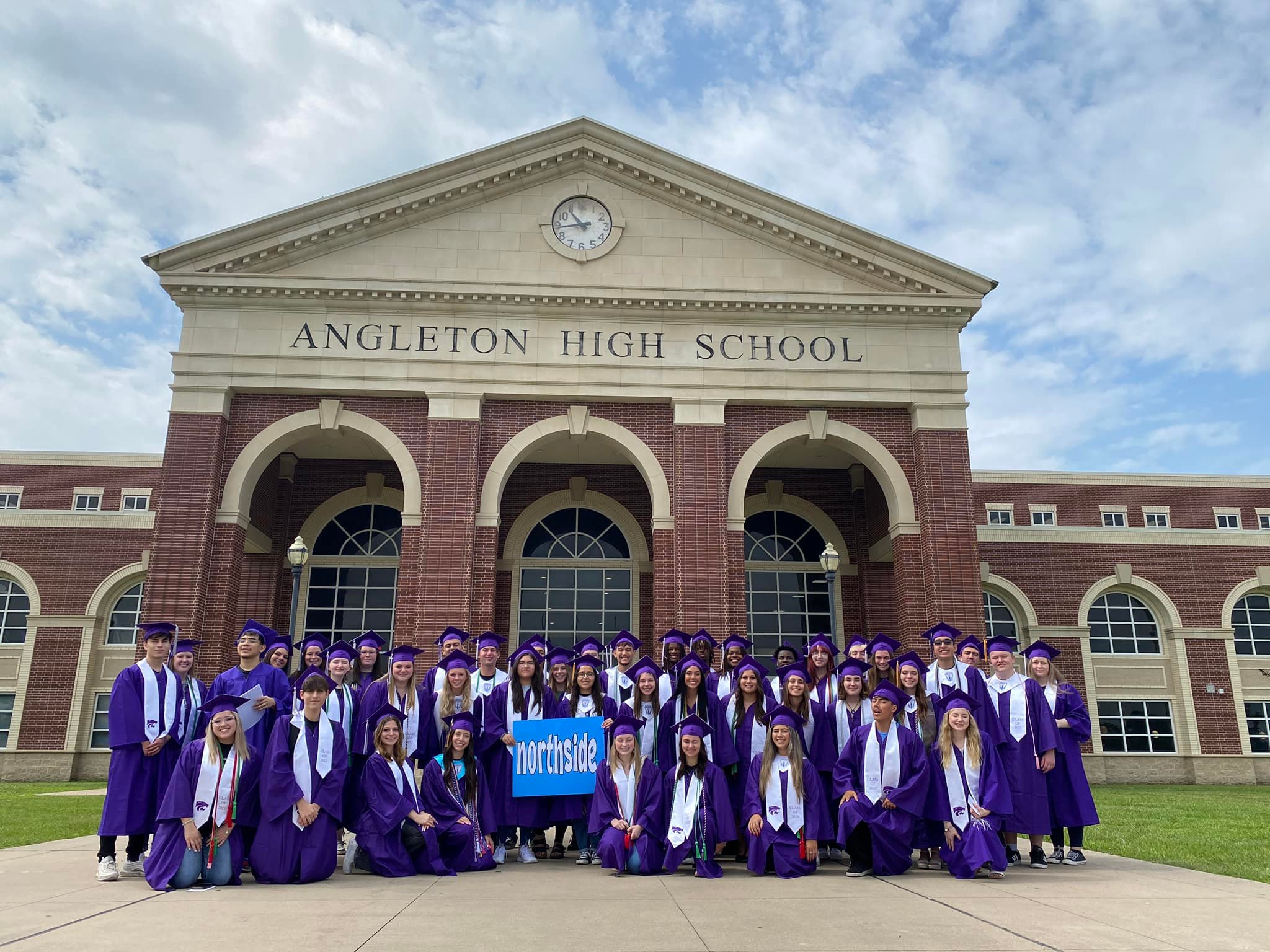 Today was the Senior Walk to all... - Angleton High School | Facebook
