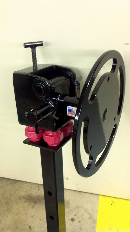 Custom built roll out for 8“ welding... - Custom Built Tools