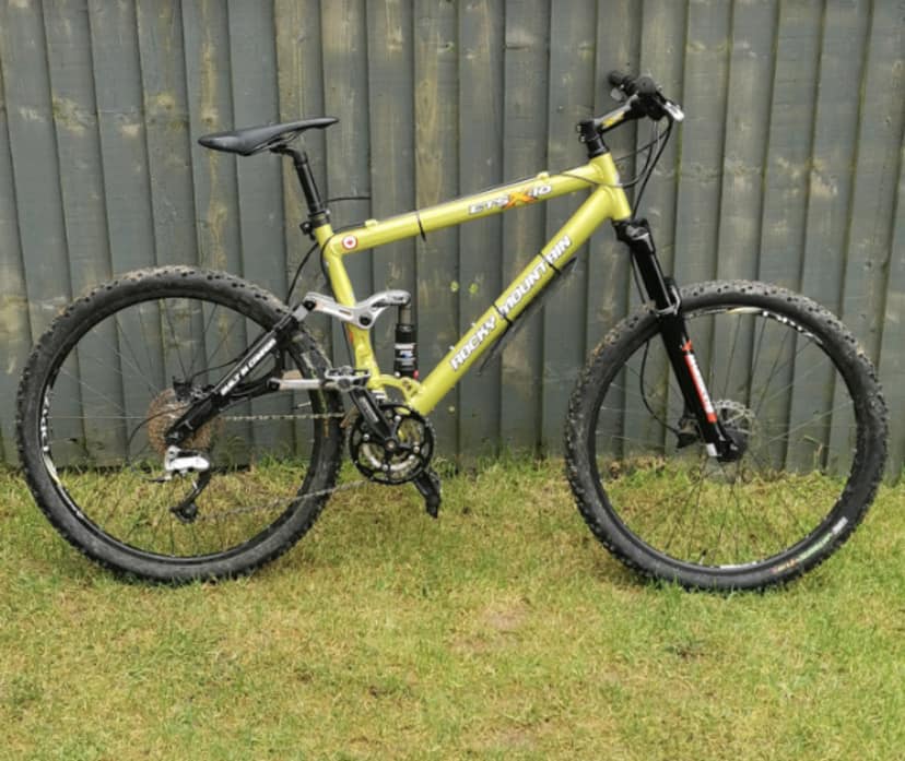 My first bike. Rocky Mountain ETSX 50 ❤️