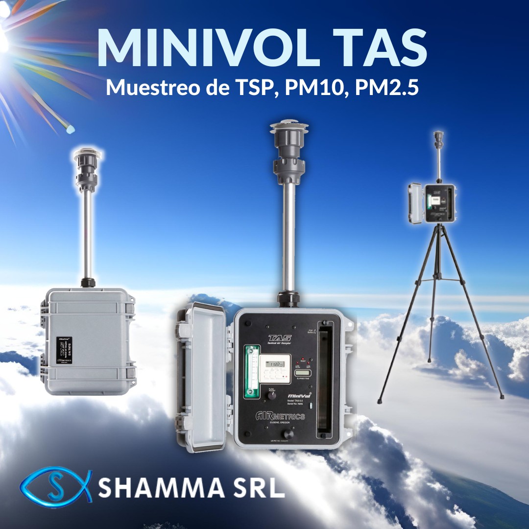 Shamma - El MiniVol TAS es un equipo para muestreo de TSP, PM10, PM2.5 ...