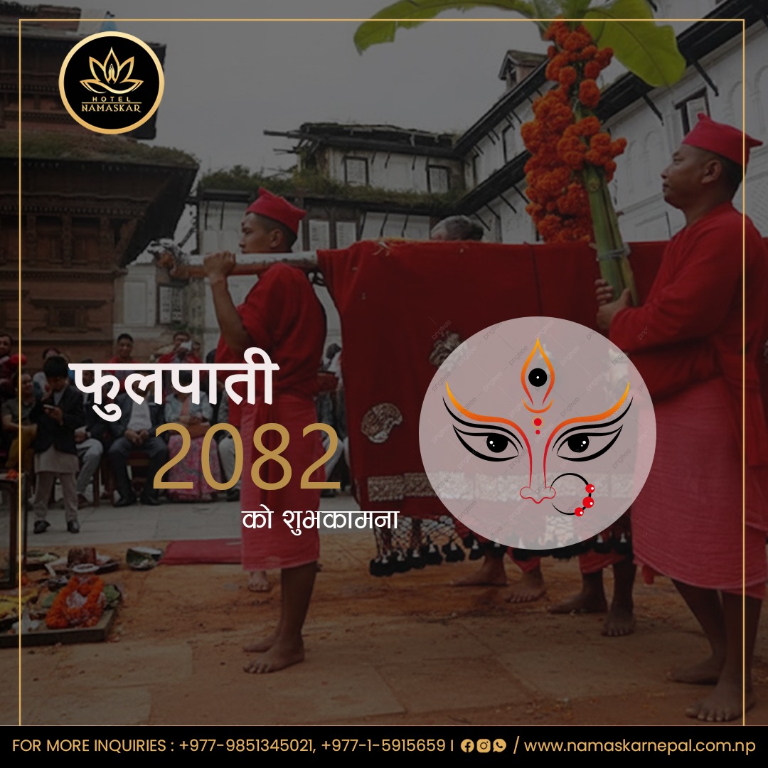 Hotel - 🌸 Happy Fulpati from Hotel Namaskar! 🌸 May the festive cheer of ...