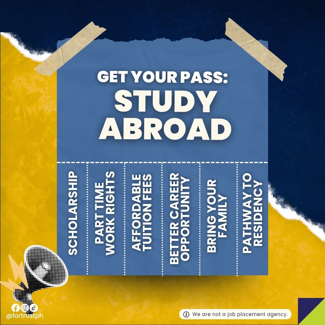 Fortrust - Ready to take your future global? ️🌍 Being an international ...